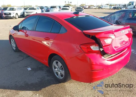 2018 Chevrolet Cruze Ls Auto from USA, damaged, VIN 1G1BC5SM4J7208865